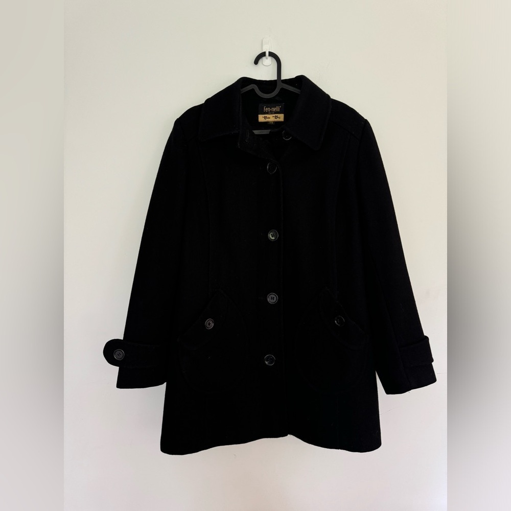 Fennelli For The Bay Pea Coat Timeless Wool Design